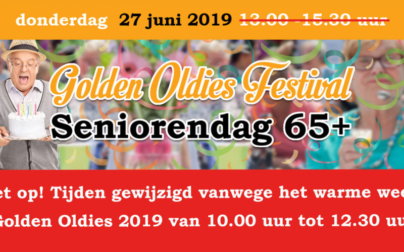 Golden Oldies event omslag