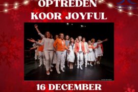 16 december optreden Koor Joyful!